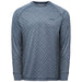 Simms Men's Strata 160 LS Crew Selvedge Stipple Image 01
