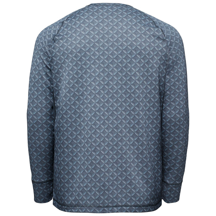 Simms Men's Strata 160 LS Crew Selvedge Stipple Image 02