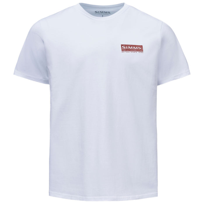 Simms Men's Tuna T-Shirt White Image 02