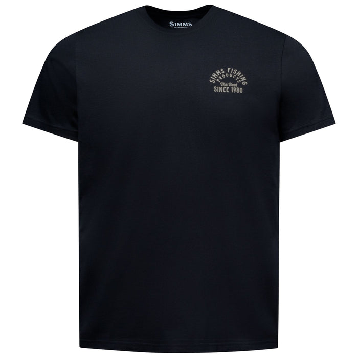 Simms Men's Waterman Tech T-Shirt Black Image 02