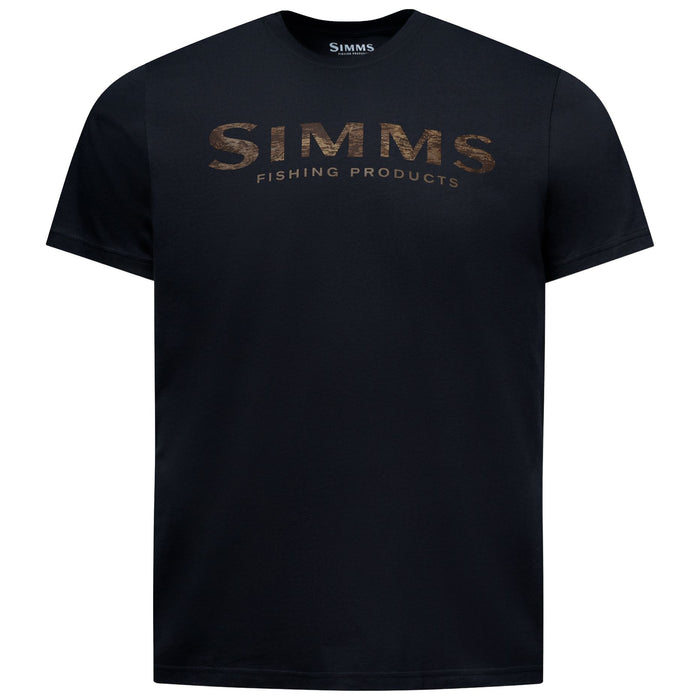Simms Men's Windy Tech T-Shirt Black Image 01