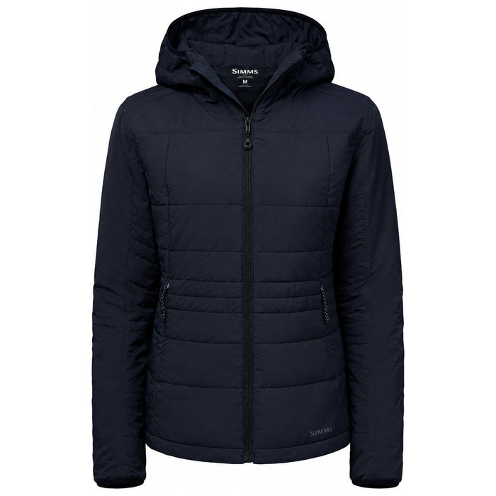 Simms Women's Fall Run Hooded Jacket Black Image 01