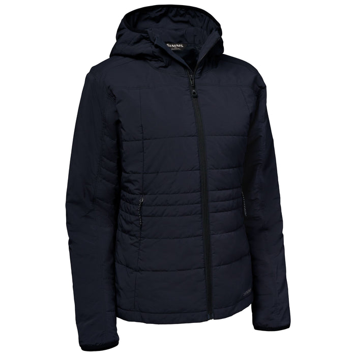 Simms Women's Fall Run Hooded Jacket Black Image 02