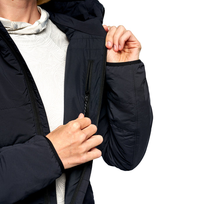 Simms Women's Fall Run Hooded Jacket Black Image 13