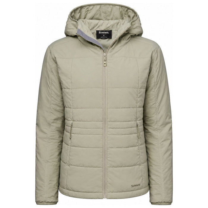 Simms Women's Fall Run Hooded Jacket Pale Pine Image 01