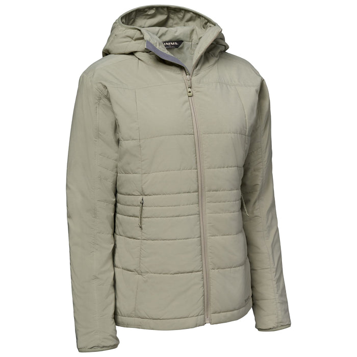 Simms Women's Fall Run Hooded Jacket Pale Pine Image 02