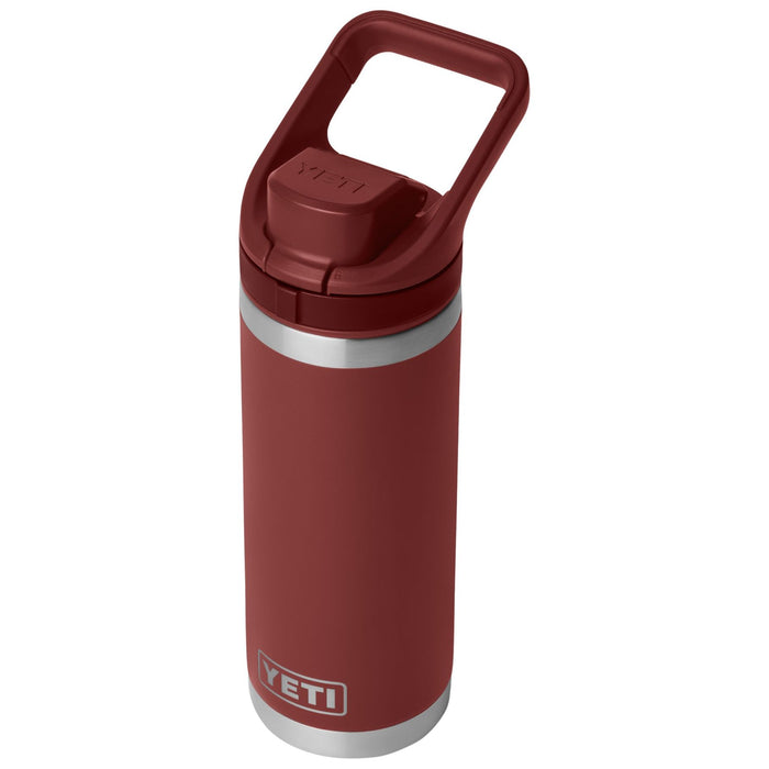 YETI Rambler 18 oz Water Bottle with Flip Chug Cap Stag Red Image 03