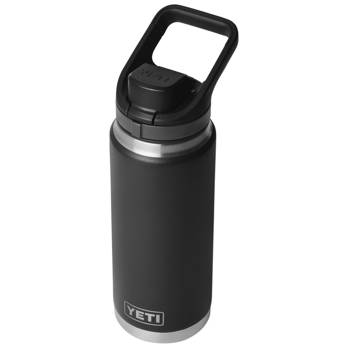 YETI Rambler 26 oz Water Bottle with Flip Chug Cap Black Image 04