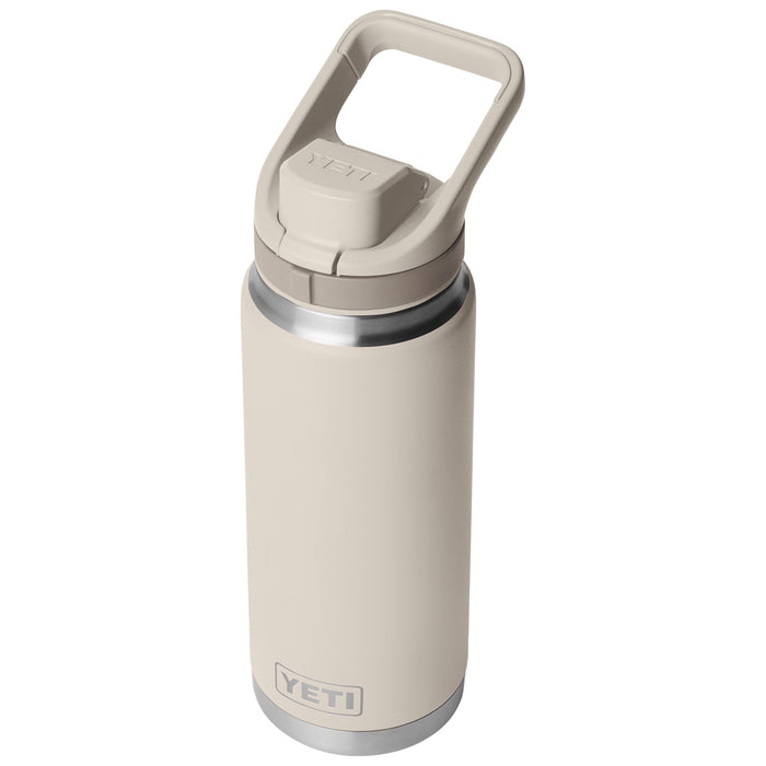 YETI Rambler 26 oz Water Bottle with Flip Chug Cap Cape Taupe Image 04