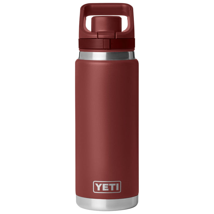 YETI Rambler 26 oz Water Bottle with Flip Chug Cap Stag Red Image 01