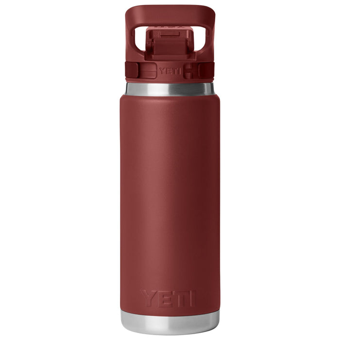 YETI Rambler 26 oz Water Bottle with Flip Chug Cap Stag Red Image 02