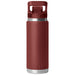 YETI Rambler 26 oz Water Bottle with Flip Chug Cap Stag Red Image 02
