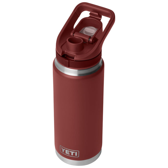 YETI Rambler 26 oz Water Bottle with Flip Chug Cap Stag Red Image 03