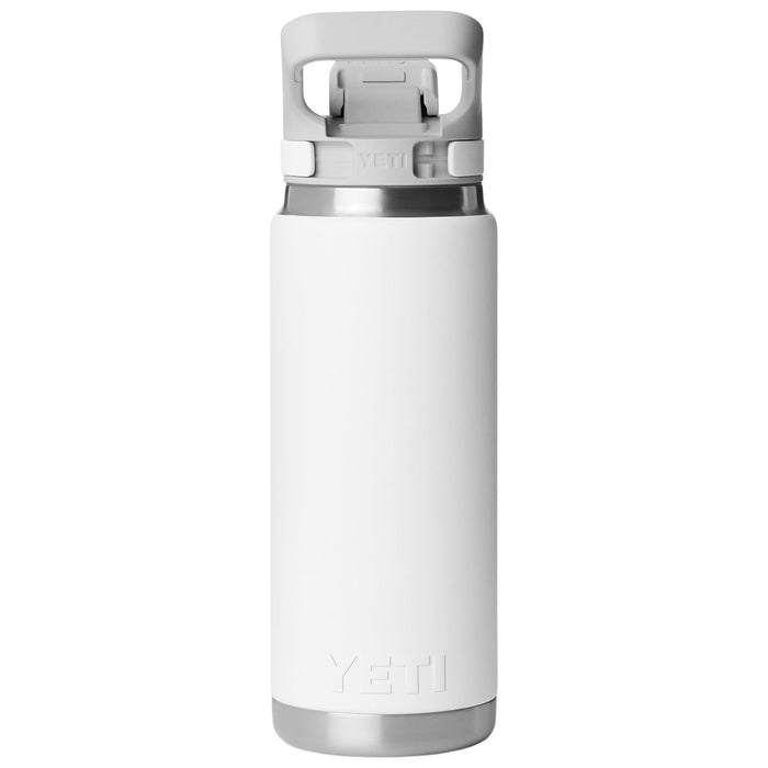 YETI Rambler 26 oz Water Bottle with Flip Chug Cap White Image 02