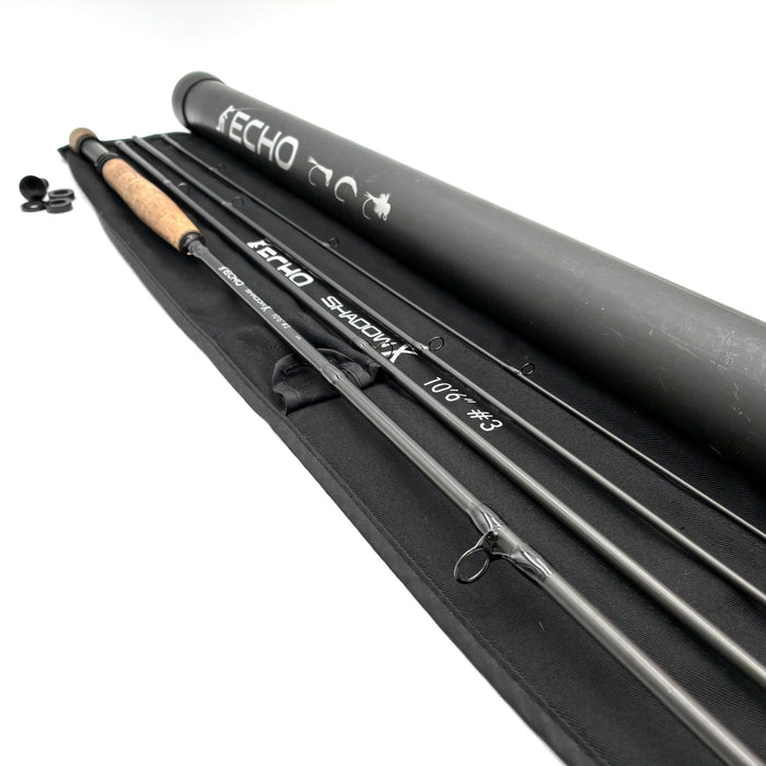 Used Rod - Echo Shadow X 10'6" 3wt  - Fly Rod