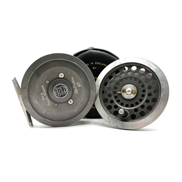 Used Reel - Hardy Sunbeam 6/7 w/ Spare Spool - Fly Reel