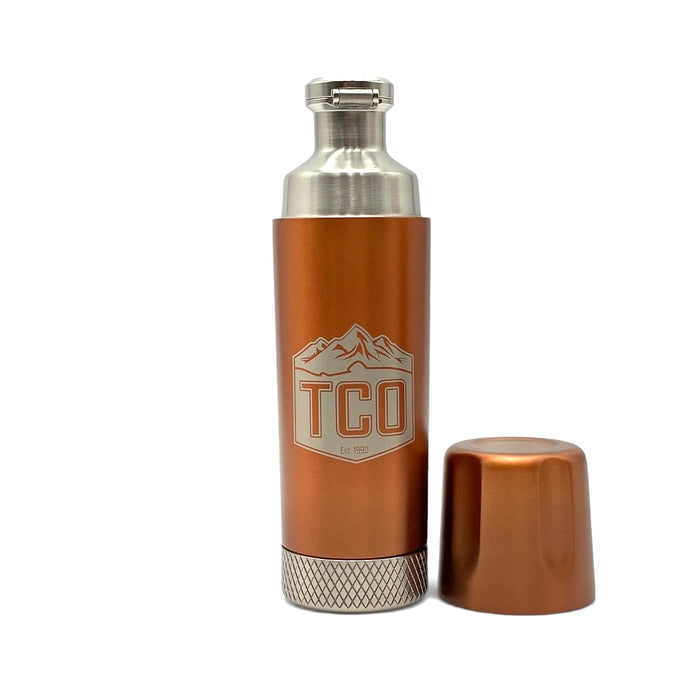 TCO High Camp Torch Flask 9oz Flip Lid