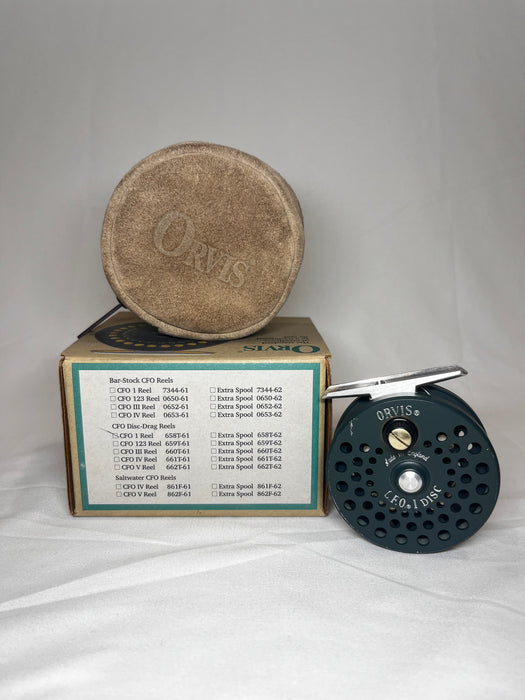 Used Reel - Orvis CFO I Green - Fly Reel