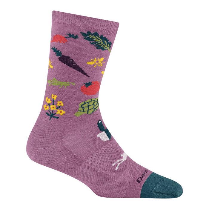 Darn Tough Women's Farmer's Market Crew Lightweight No Cushion Lifestyle Socks