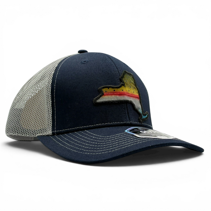 New York Custom Painted Steelhead Hat