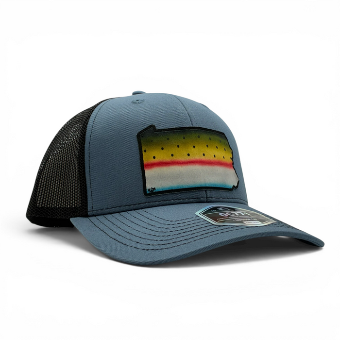 Pennsylvania Custom Painted Steelhead Hat