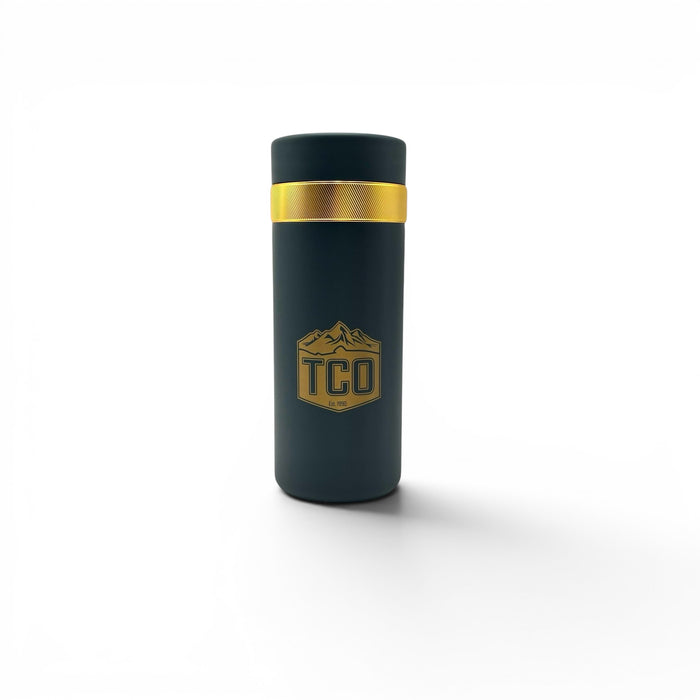 TCO Crest Logo Highball Shaker