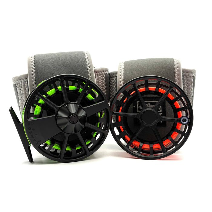 Used Reel - Lamson Guru S -5+ HD w/ Spare Spool  - Fly Reel