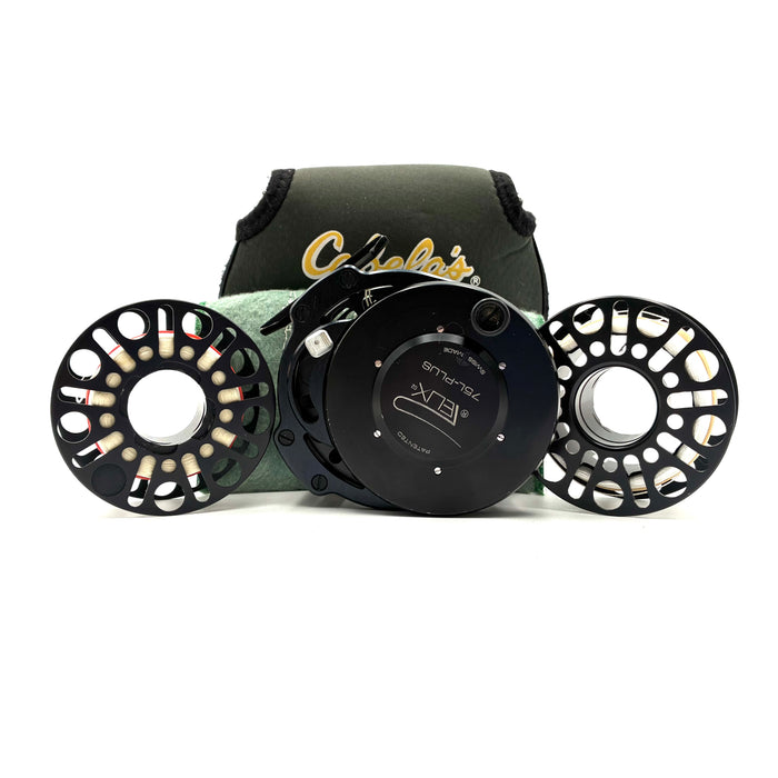 Used Reel - Tarking Feux 75L- Plus w/ 2 Spare Spools - Fly Reel