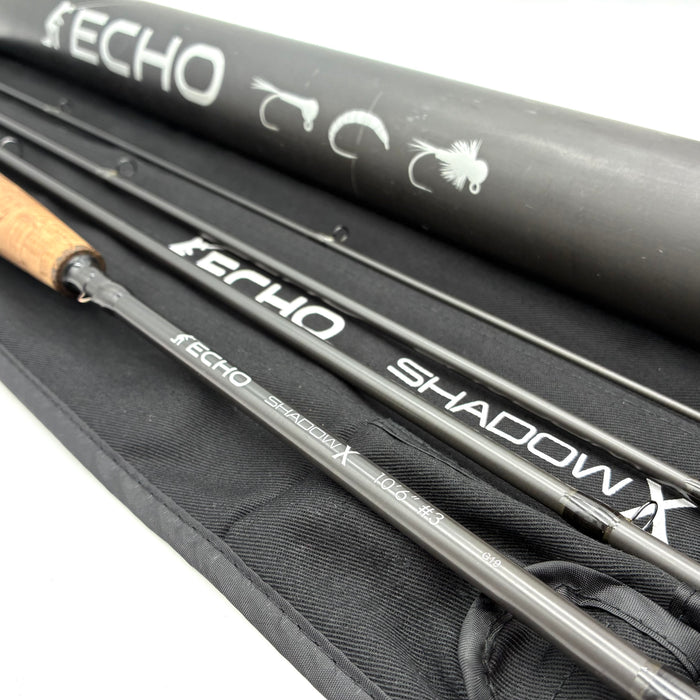 Used Rod - Echo Shadow X 10'6" 3wt  - Fly Rod