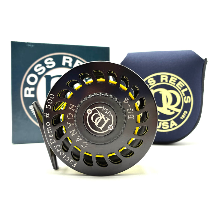 Used Reel - Ross Big Game Canyon 4 Factory Demo #500 - Fly Reel