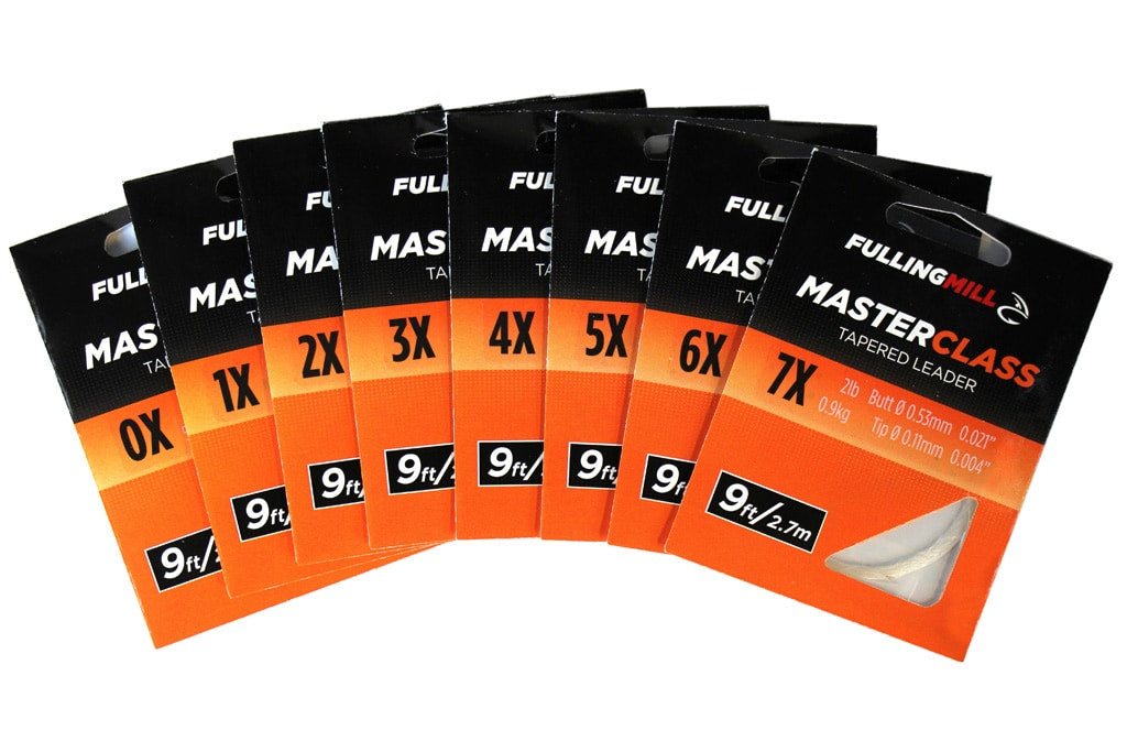 Fulling Mill Masterclass Tapered Leaders 9ft