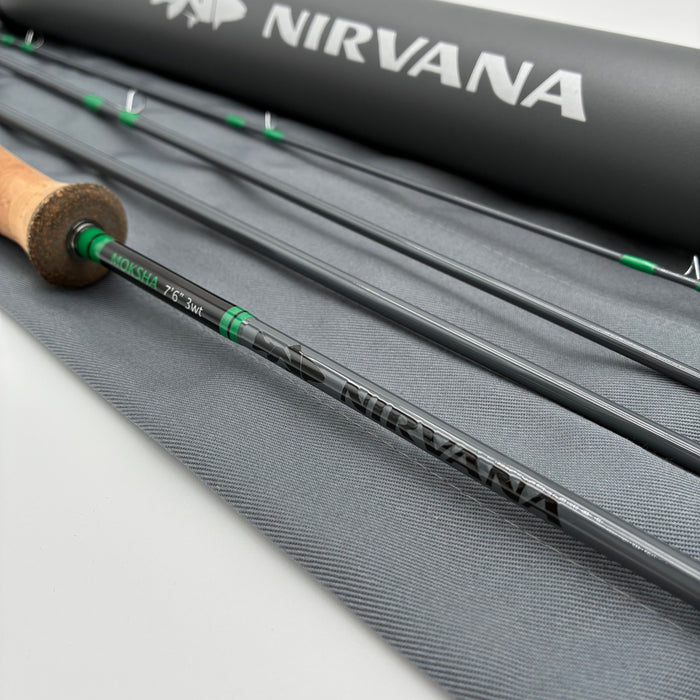 Used Rod - Nirvana Moksha 7'6" 3wt - Fly Rod