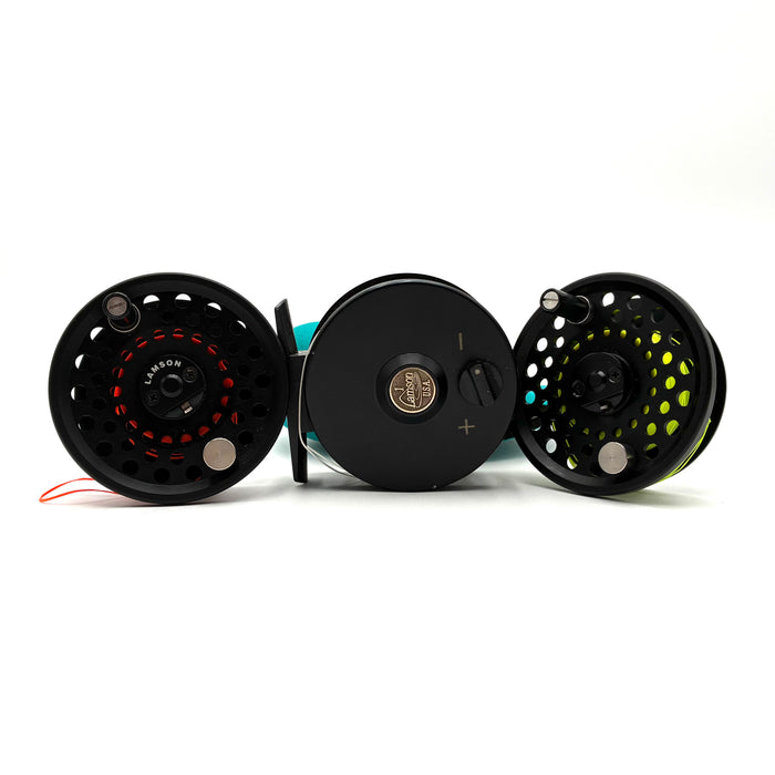 Used Reel - Lamson LP 1 w/ Spare 2 Spools- Fly Reel