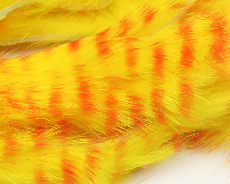 Red Bottom Fly Red Barred Rabbit Strips — TCO Fly Shop