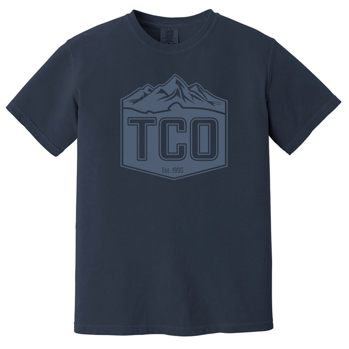 TCO Logo T-Shirt - Fish Mountain Acid Crest