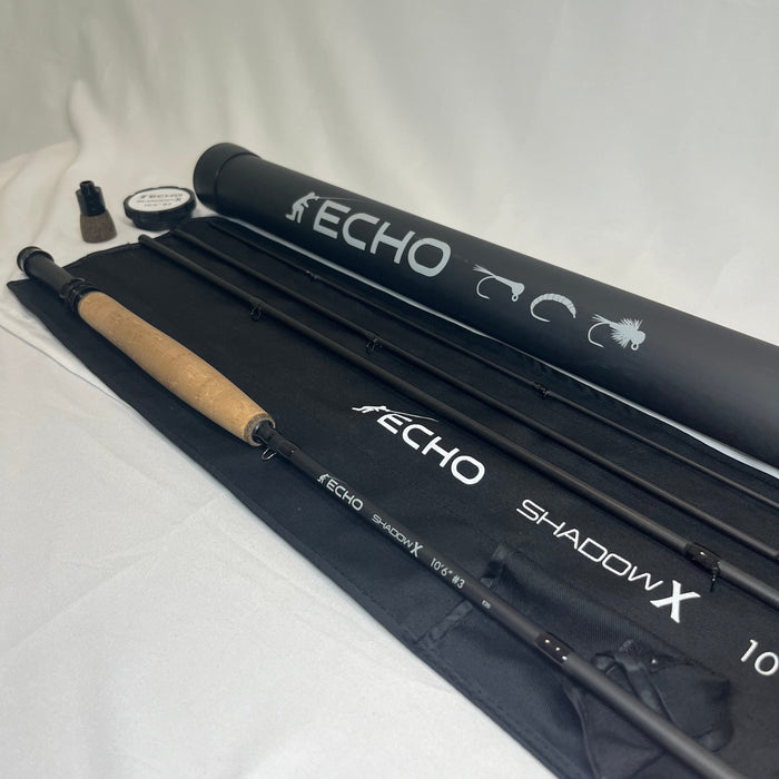 Used Rod - Echo Shadow X 10' 6" 3wt- Fly Rod