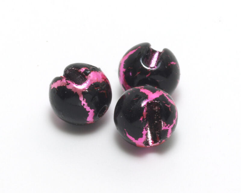 Crackle Slotted Tungsten Beads