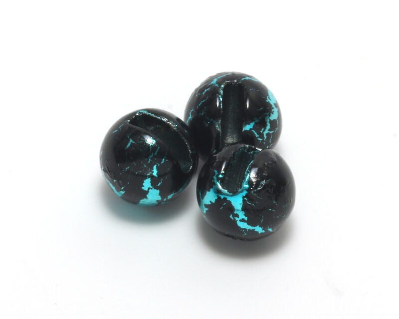 Crackle Slotted Tungsten Beads