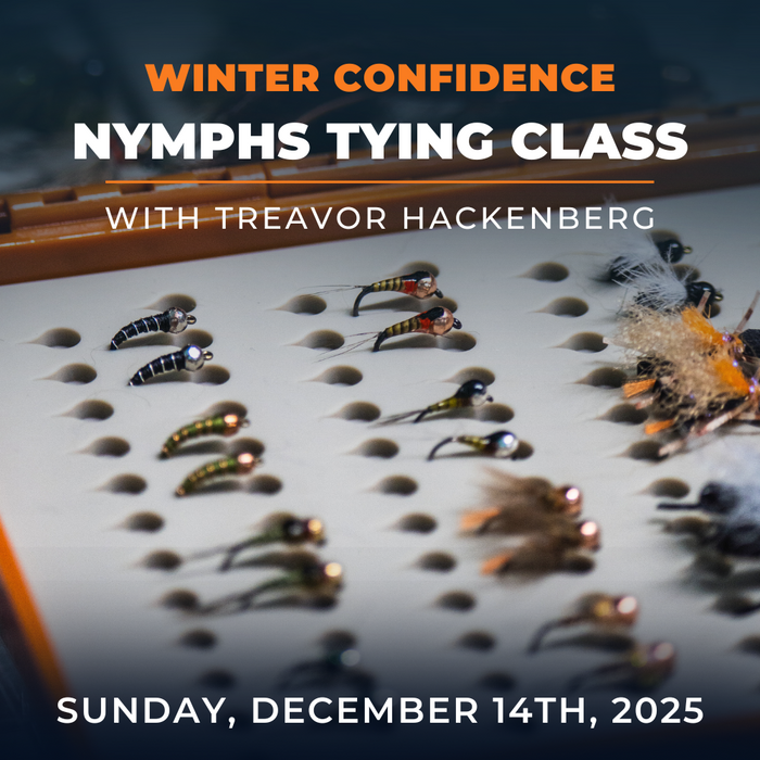 TCO Fly Tying Class: Winter Confidence Nymphs with Treavor Hackenberg