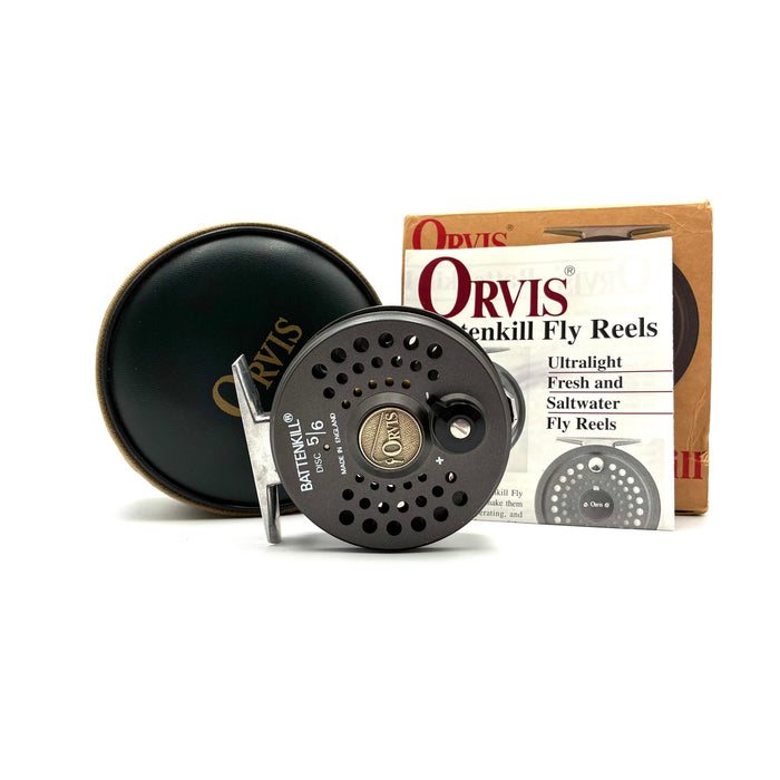 Used Reel - Orvis Battenkill Disc 5/6  - Fly Reel