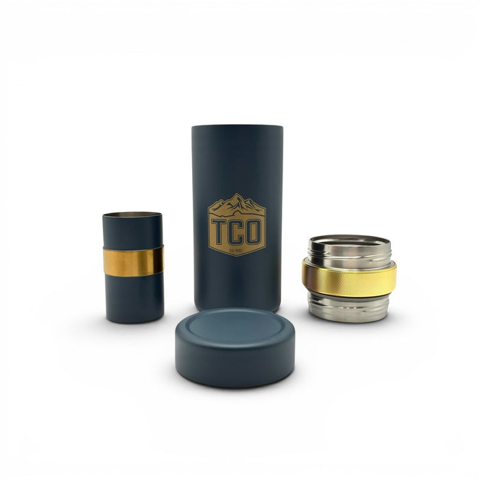 TCO Crest Logo Highball Shaker