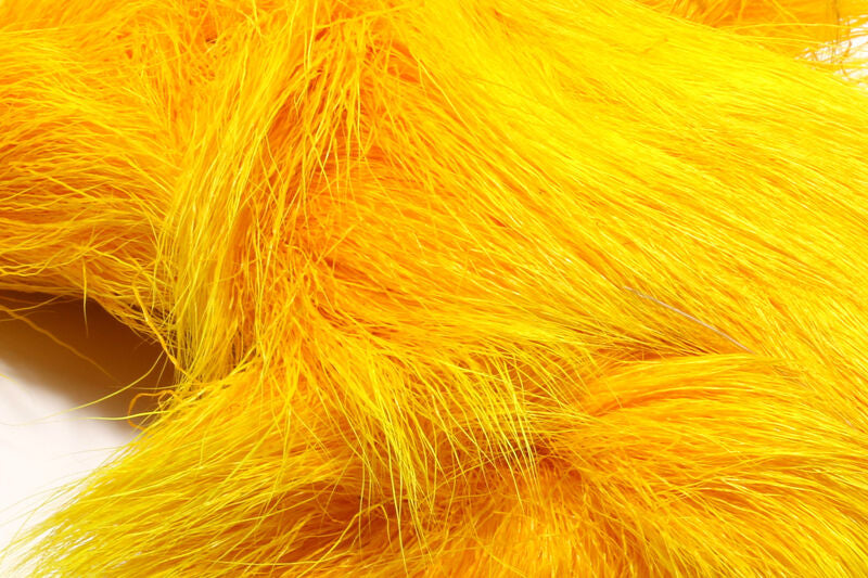 Deer Belly Hair Dyed From White