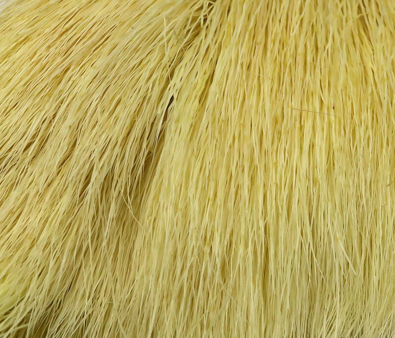 Deer Belly Hair Dyed From White