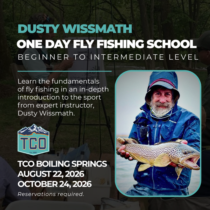 Dusty Wissmath 1 Day Fly Fishing School - Boiling Springs