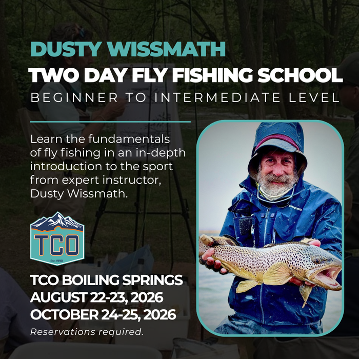 Dusty Wissmath 2 Day Fly Fishing School - Boiling Springs