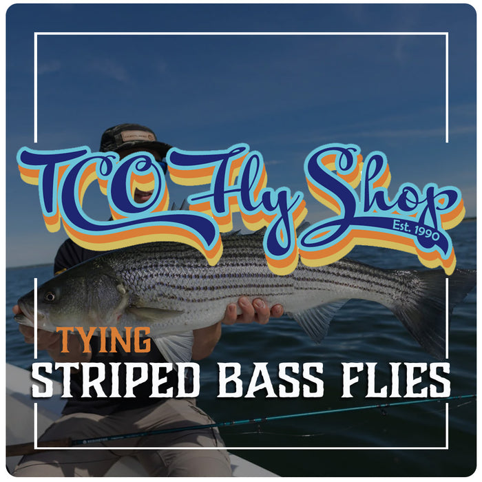 TCO Fly Tying Class: Striped Bass Flies with Lenny Gliwa