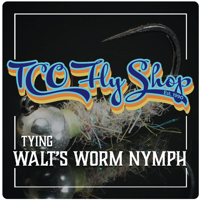TCO Fly Tying Class: Walts Worm Nymph and Fly Construction with Chris Davis