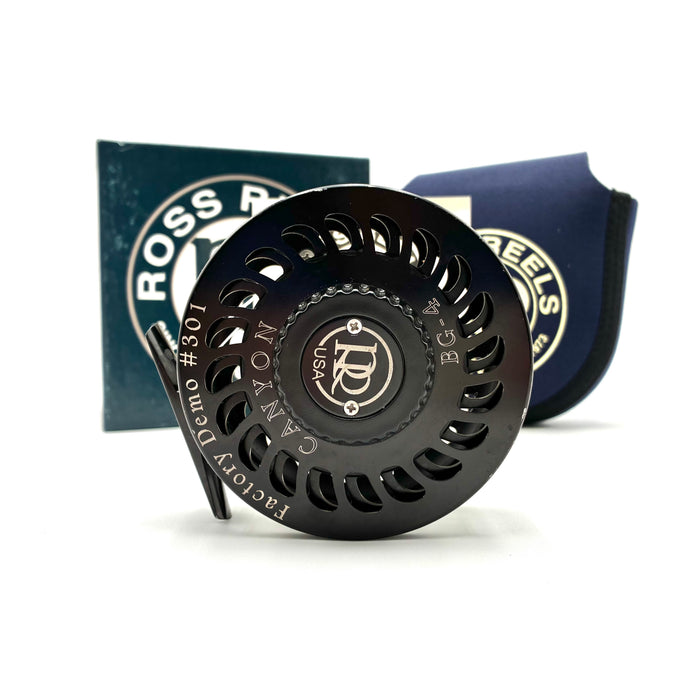Used Reel - Ross Big Game Canyon 4 Factory Demo #301 - Fly Reel