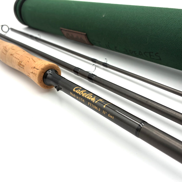 Used Rod - Cabela's FT 11' 6wt - 3 Piece Fly Rod