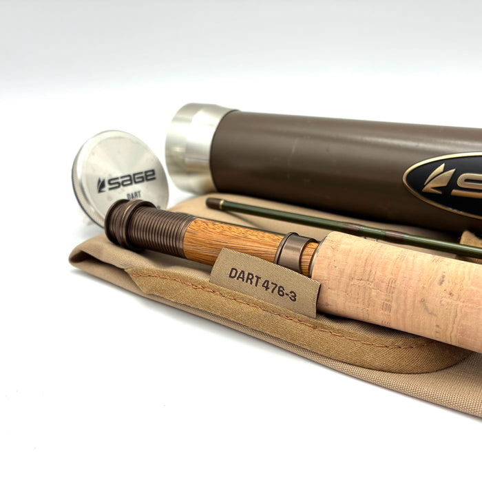 Used Rod - Sage Dart 7'6" 4wt - 3 Piece Fly Rod
